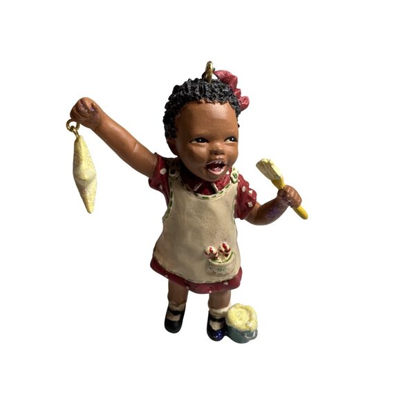 Christy Holding Star Paintbrush All Gods Children Vintage Hallmark Keepsake - Picture 1 of 6